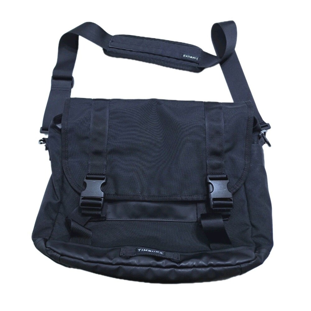 Timbuk2 Commute Messenger Bag 2.0 Laptop Crossbody Black Carry On Travel